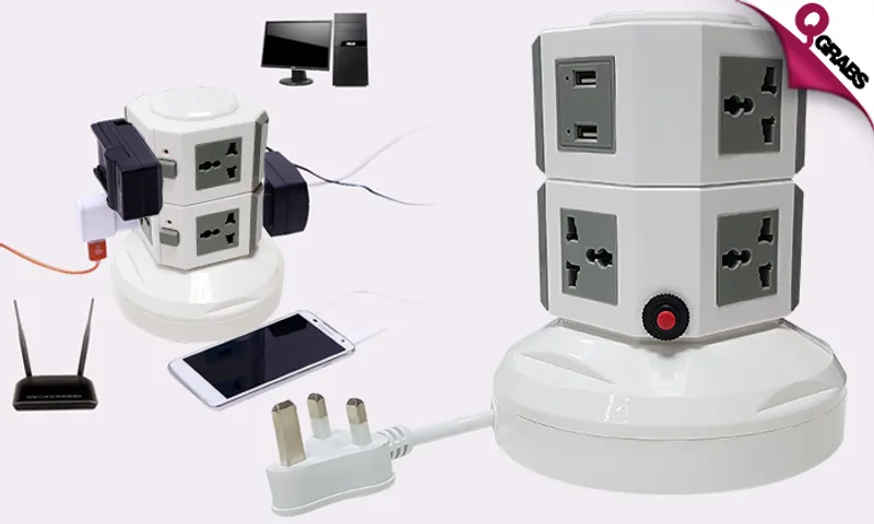 Multi Plugs with or without USB Ports!